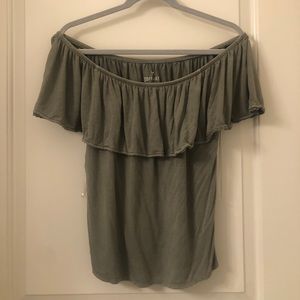 Off the shoulder top